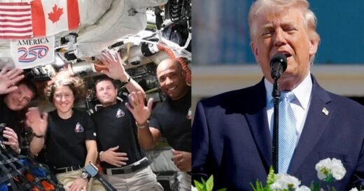 Watch: Trump calls Artemis II crew, congratulates them on historic trip around moon