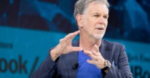Netflix co-founder Reed Hastings is officially leaving the company