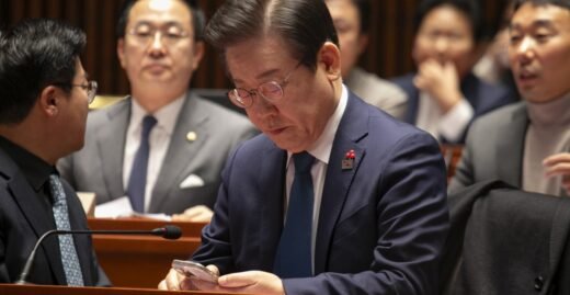 The South Korean president is doing quote-post diplomacy