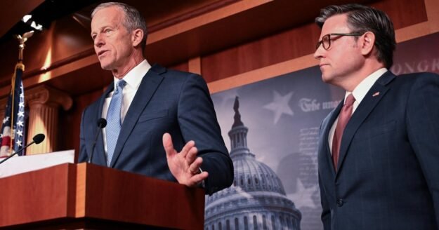 Trump, GOP leaders unveil plan to end DHS shutdown through Senate bill and reconciliation