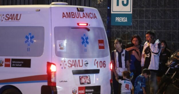1 dead, dozens injured in crush during rally at Peru soccer stadium