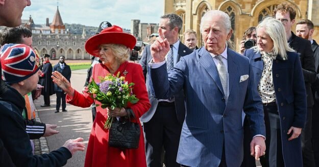 British royals attend Easter service without Andrew