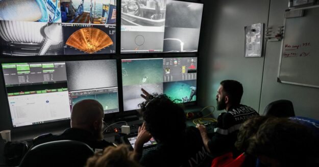 Robot exploring France’s deepest shipwreck finds cannons and ceramics that sank 5 centuries ago