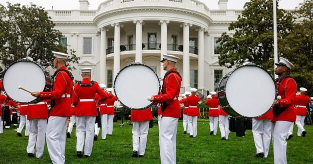 King Charles arrives at White House for meetings with Trump before address to Congress