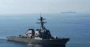 Fire aboard Navy destroyer USS Higgins, officials say