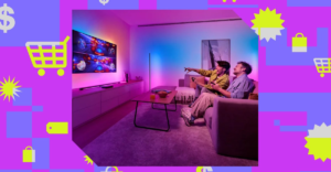 The Philips Hue Sync Box 8K is 30 percent off