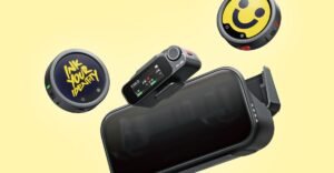 Insta360 is putting screens on its next wireless mics to show logos or images