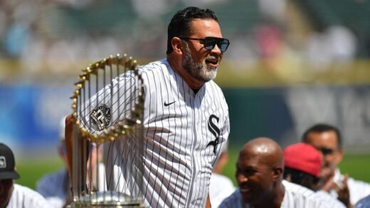 Ozzie Guillen moved to tears after number retirement surprise