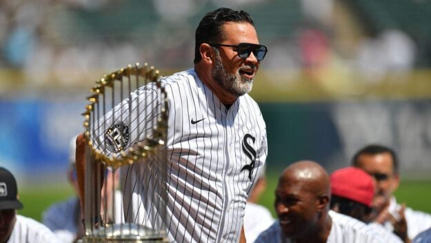 Ozzie Guillen moved to tears after number retirement surprise
