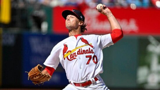 Cardinals’ Packy Naughton appears to sustain injury in MLB comeback attempt