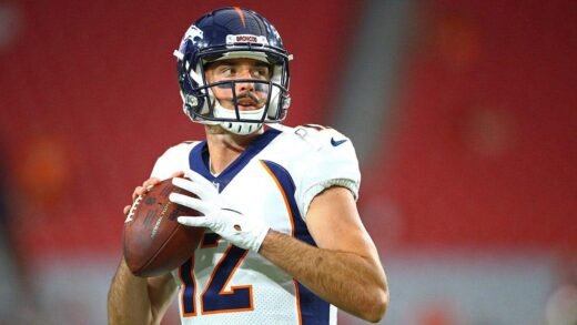 Ex-Broncos first-round pick Paxton Lynch tears LCL in arena football