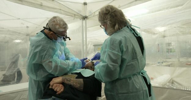 RAM pop-up clinics provide free medical, dental, and vision care to uninsured or underinsured Americans