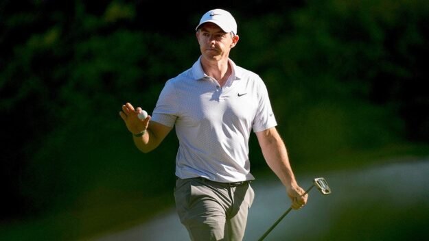 The Masters: Rory McIlroy takes historic lead into the weekend at 12 under