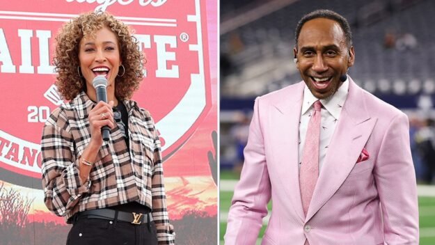 Sage Steele, Stephen A Smith recall important text amid chaotic 2020 at network