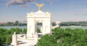 “Arc de Trump” receives preliminary design approval from arts commission