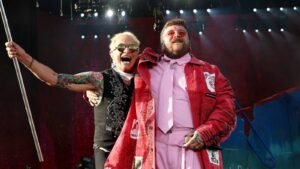 Teddy Swims, David Lee Roth Return to Desert for Stagecoach Set