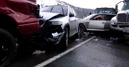 On the ground look at Colorado pileup involving over 75 vehicles