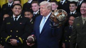 Interior Dept compares Roosevelt saving football to Trump’s sports orders