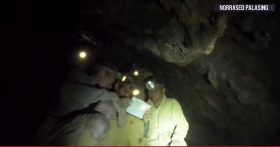 Five people trapped in cave found alive