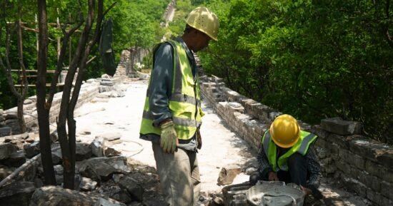 China’s Great Wall is being restored one brick at a time