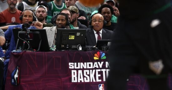 Jamal Crawford has to tone down his excitement while calling games for NBC