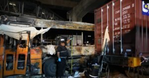 Train driver charged after crash in Bangkok, Thailand kills 8