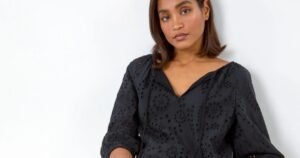Roman’s £30 summer dress is ideal for hiding bloated tummies