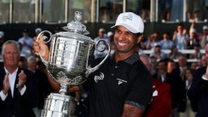 Aaron Rai wins 2026 PGA Championship by three shots with final-round 65