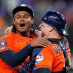 Astros’ Alimber Santa is first pitcher since 1900 to make MLB debut in no-hitter