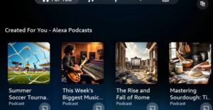 Amazon Alexa Plus can now create AI-generated podcasts