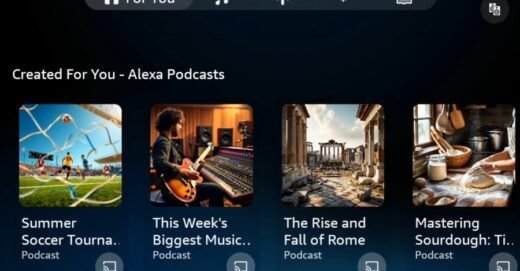 Amazon Alexa Plus can now create AI-generated podcasts