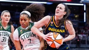Caitlin Clark assesses her performance in Fever’s win over Storm