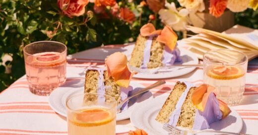 Recipe: Lavender and lemon poppy seed cake from “Cake Picnic” by Elisa Sunga