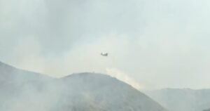 500 firefighters battling Sandy Fire in California's Simi Valley