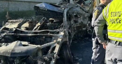 Bus crashes into other vehicles, killing at least 5, including children, injuring 44