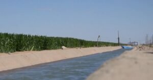 The Colorado River, whose water is shared by 7 states, is shrinking