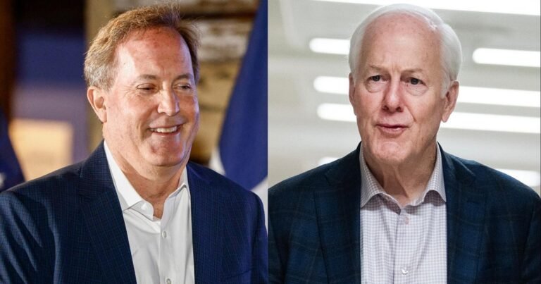 Here’s why Trump is backing Ken Paxton over John Cornyn in Texas GOP Senate primary