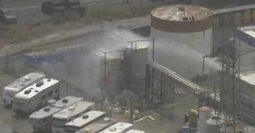 Crack in California chemical tank a positive sign, but explosion fears remain