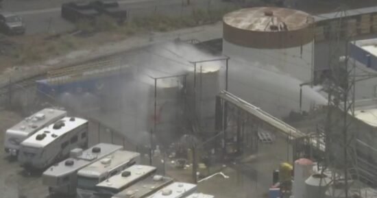 Crack in California chemical tank a positive sign, but explosion fears remain