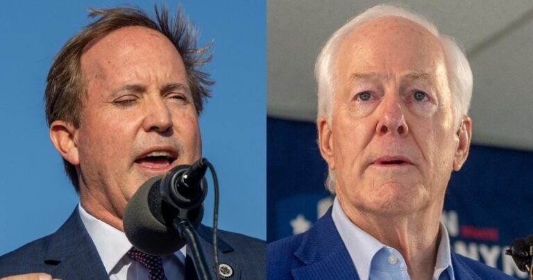John Cornyn vs. Ken Paxton in Texas Republican Senate runoff