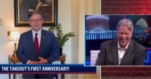 Lawmakers congratulate Major Garrett on 1 year of “The Takeout”