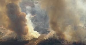 Relentless wind-fueled wildfires burn across Southern California