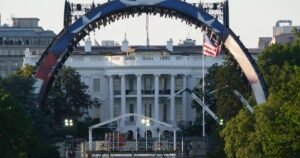 Silence from the White House after Trump said he would make a "final determination" on Iran