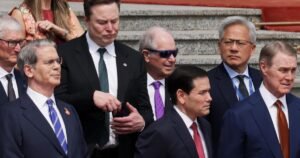 Tech CEOs in China with Trump make cases for more economic partnerships
