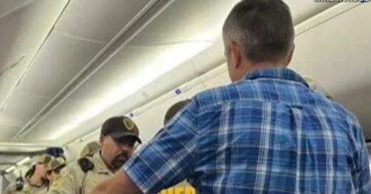Unruly 75-year-old United Airlines passenger forces flight to divert midair