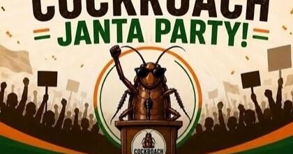 Rapid rise of “Cockroach Janta Party” online protest movement appears to spook India’s leaders