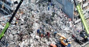 Ukraine says Russia launches “massive and virtually nonstop” strikes on Kyiv, killing at least 12