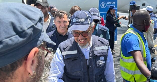 WHO chief visits Ebola outbreak epicenter in eastern Congo as cases outpace response