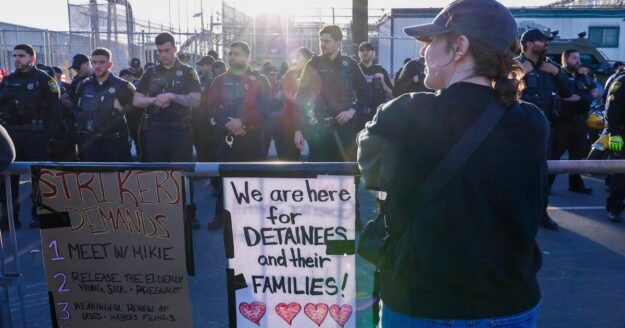 Sherrill says DHS to restore Delaney Hall family visitation amid protests, warns outside agitators to stay home