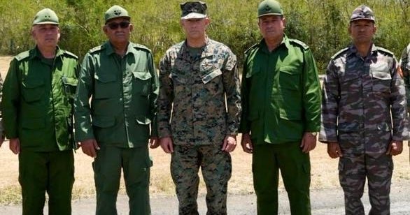 Top U.S. general in Caribbean meets with Cuban military leaders near Guantanamo Bay as tensions simmer
